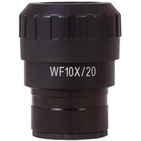 Levenhuk okuliaras MED WF10x/20 L72778, 10x, 20mm, 30mm, ±5 dioptrijos, su rodykle, dioptrijų reguliavimas, optinis stiklas