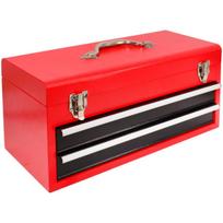 Awtools įrankių dėžė AW30962, 480x220x245mm, 2 stalčiai, 1 skyrius, 500kg, 20kg, 0.5mm, 0.7mm, plienas, miltelinis dengimas