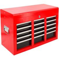 Awtools įrankių dėžė AW30965, 600x260x390mm, 9 stalčiai, 500kg, 0.5mm, 0.7mm, 20kg, 12.5kg, 1 skyrius, 595x255x50mm, 510x230x70mm