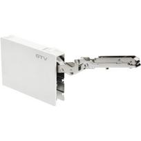 GTV mechaninis keltuvas dangtis PD-H-MEDIUM-10, 300-650mm, 2.8-7kg, 1100-2250, baltas, tyliai užsidaro, plienas, plastikas