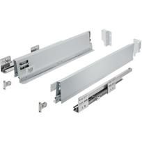 GTV stalčius MODERN BOX PRO PB-MBPRO-KPL350A-30, 305mm, 84mm, 40kg, pilkas RAL9002, plienas, pilnas ištraukimo
