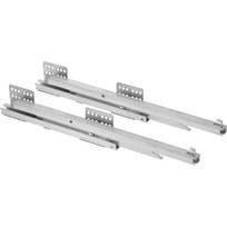 Gtv slankių rinkinys PB-KO450BO-R1, 450mm, 20kg, pilnas ištraukimas, tyliai užsidarantis, apatinis tvirtinimas, plienas, cinkuotas