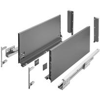 Gtv stalčius PB-AXISPRO-KPL600D, 600mm, 200mm, 40kg, plienas, pilnas ištraukimo, soft close, reguliuojamas