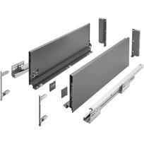 Gtv stalčius PB-AXISPRO-KPL600C, 600mm, 40kg, plienas, pilnas ištraukimo, soft close, reguliuojamas