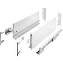 Gtv stalčius PB-AXISPRO-KPL250C1, 250mm, 168mm, 40kg, pilnas ištraukimo, soft close, plienas, RAL 9016