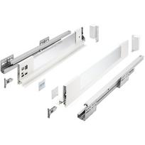 GTV AXIS PRO H=84 drawer, L=300, soft-close, side with glass, white