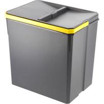 Gtv atliekų rūšiavimo konteineris AxiSpace PB-AS-W-15L, 15L, 215mm, 296mm, plastikas, grafenas, antibakterinis, atsparus dėmėms