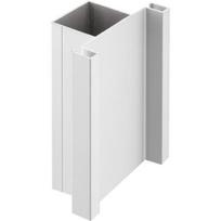 Gtv aliuminio profilis PA-VELLO-TD3M-05, 3000mm, 40mm, sidabrinis, anoduotas, rankena be rankenos sistemai