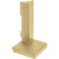 External connector VELLO L profile, gold, (10 pcs./op.)