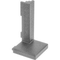 External connector VELLO profile L, inox, (10 pcs./op.)
