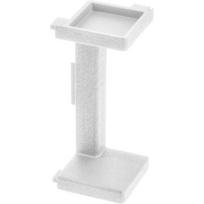 VELLO external connector C-profile, white, (10 pcs/op.)