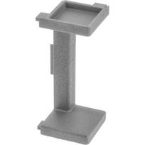 External connector VELLO profile C, inox, (10 pcs./op.)