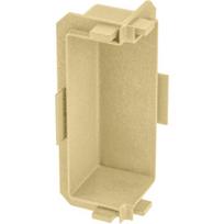 VELLO internal connector C profile, gold, (10 pcs/op.)