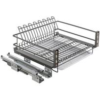 GTV indų džiovintuvas MOVIX OC-SZD600-60, 600 mm, 30 kg, pilnas ištraukimo, soft-close, apatinės kreipiančiosios, 3D reguliavimas