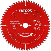 Yato diskinis pjūklas YT-608736, 185mm, 20mm, 60 dantų, 9000 min⁻¹, TCT, PTFE danga, mediena