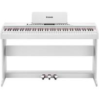 Donner skaitmeninis pianinas DDP-95 EC6942, 88 klavišai, 610 tonai, 128 polifonija, 2x15 W, 2 garsiakalbiai, baltas, USB