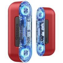 Ocoopa elektrinis rankų šildytuvas UT4103-RED, 2x5000 mAh, 8 h, 4 lygiai, aliuminis, raudonas, maitinimo kabelis, dėklas