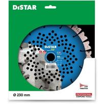 Distar Deimantinis pjovimo diskas 14315530017, 230mm, 2,8mm, 22,23mm, sausajam pjovimui, kampiniam šlifuokliui, betonui