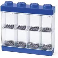 Room Copenhagen LEGO minifigures display case blue, storage box (transparent, transparent)