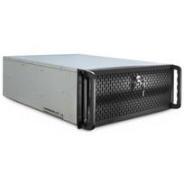 Inter-Tech Serverio korpusas IPC 4U-4129-L 88887007, 4U, 19 colių, E-ATX, 3x 5,25 colio, 8x 3,5 colio, 7 lizdai, USB, plienas