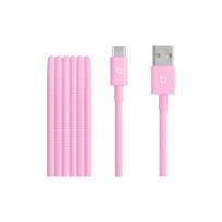 Apple  USB-A to USB-C Woven Cable (1.5m) - Power Pink | | MK8R4ZM/A | 195951360690
