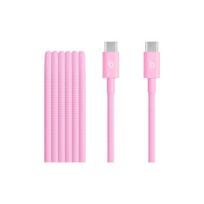 Apple  USB-C to USB-C Woven Cable (1.5m) - Power Pink | | MK8P4ZM/A | 195951360591