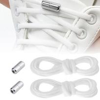 Raišteliai batams Rivex R398, elastiniai, balta