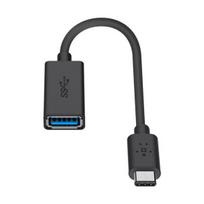 USB-C į USB 3.0 Moteris Adapteris - BELKIN - Juodas - OTG - 3A - 5Gbit/s