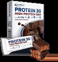 IronMaxx Protein 30 bar 6×35 g.Geriausias iki 2026-09-30 (Chocolate skonis)