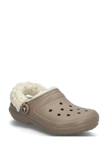 Crocs - Classic Fleece Lined Clog - Šlepetės - Smėlio