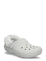 Crocs - Classic Fleece Lined Clog - Šlepetės - Pilka