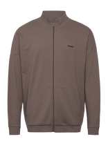 HUGO - Austin Zip Jacket - Lengva striukė - Ruda