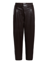 Dante6 - Dante6-Minora Faux Leather Barrel Pants - Odinės tamprės-kelnės - Ruda