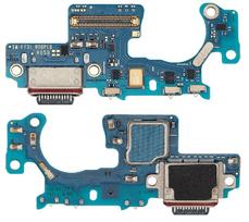 Lanksčioji jungtis Samsung F731 Z Flip 5 5G su įkrovimo kontaktu ir mikrofonu originali (used Grade A)