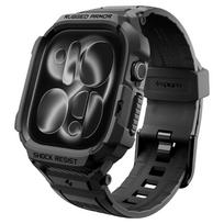 Spigen RUGGED ARMOR PRO APPLE WATCH 12 (42 MM) MATINIS JUODAS