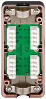 Kabelio sujungimo dėžutė STP CAT 6/CAT 6A/CAT 7 600MHz, ekranuota