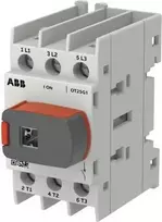 ABB OT Plus OT25G1-3BS25 A apkrovos pertraukiklis, Frame G1, 3-polis, su rankena (1SCA163417R1001)