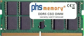 PHS-memory 32GB RAM atmintis, suderinama su Asus ExpertBook B3606CMA-MB0042X DDR5 CSODIMM 6400MHz PC5-51200S