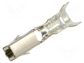 Contact | female | MINI F280 | tinned | 2.5÷4mm2 | bulk | crimped