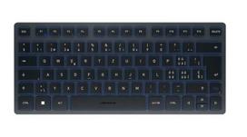 CHERRY KW 7100 MINI BT keyboard Universal Bluetooth QWERTZ Swiss Blue