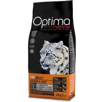 OPTIMANOVA Cat Adult Sterilised Salmon and Rice - dry cat food - 2kg