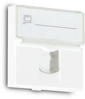 ADAPTER GETFORT 2 MOD 1XRJ45 MOSAIC 45x45mm