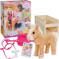ZAPF Creation BABY born My Horse Cutie with Stable Box Toy Horse