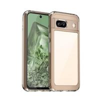 For Google Pixel 9 Pro Transparent Colorful TPU Case for Google Pixel 8A 8 Pro Protective Cover Clear Shockproof Full Protection Cover Google Pixel 9 Pro pilka spalva