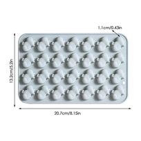 Baking Animal Silicone Molds Silicone Candy Mold Food-Grade Dolphin Baking Mold Easy Release Cake Mold Small Non-Stick Cake Mold mėlyna