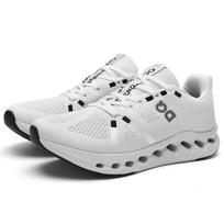 Nauji Lauko Madingi Bėgimo Bateliai Vyrams Lengvi Sportbačiai Lengvi Sportiniai Bateliai Tinklelio Viršus Lauko Bėgiojimo Bateliai Vyrams 44 white
