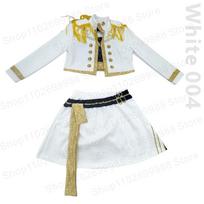 Rumi Mira Zoey Baltas Cosplay Kostiumas Mergaitei Helovinas Karnavalas K-Pop Medžiotojai Merginų Grupės Idol Spausdintas Apsirengimo Komplektas 150 CM white