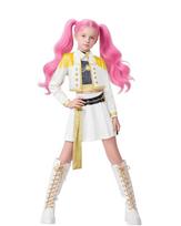Merginų Rumi Zoey Mira Cosplay Sceninio 3D spausdinimo kostiumo komplektas K-pop Demonų medžiotojų kostiumas Pasirodymui Vaikų Helovino vakarėliui 160 white