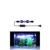 LED apšvietimas Povandeninis dekoras Akvariumo LED šviesa Akvariumo lempos Augalų auginimo šviesos Žuvų rezervuaro šviesa 38CM-Blue White US Plug