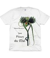 Les Fleurs du Mal  Carlos Schwabe  1900  Organic TShirt  Paris  Baudelaire Unisex T-Shirt XXXXL white
